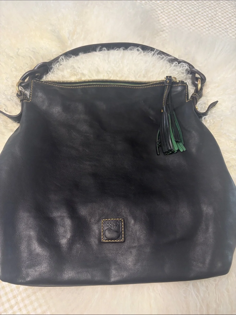 Dooney &Burke large hobo bag